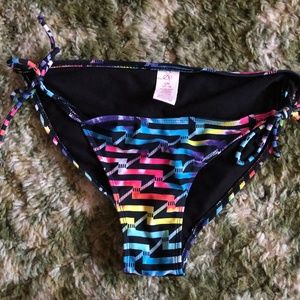 Ocean Pacific Multi Colored Bikini Bottom
